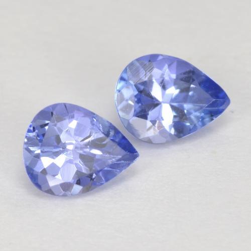 Achetez naturel 0,73ct bleue tanzanite gems, en forme de poire, en provenance tanzanie chez gemselect. en stock, livraison internationale!