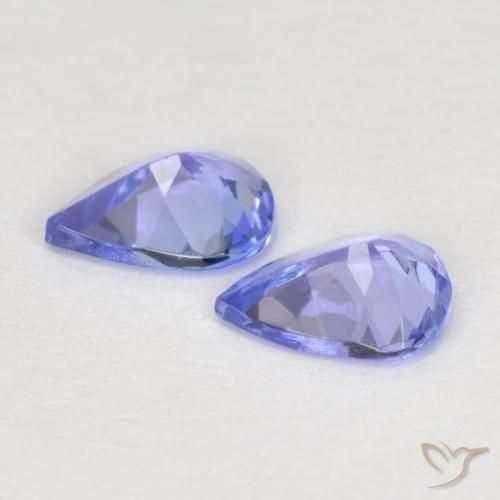 Achetez naturel 0,56ct bleue tanzanite gems, en forme de poire, en provenance tanzanie chez gemselect. en stock, livraison internationale!