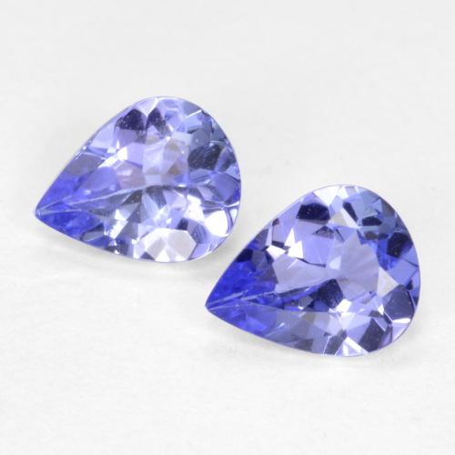 Achetez naturel 0.54ct Bleu violet intense Tanzanite gems, En forme de poire, En provenance Tanzanie chez GemSelect. En stock, livraison internationale!