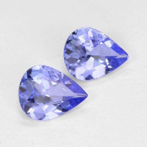 Achetez naturel 0.54ct Bleu violet intense Tanzanite gems, En forme de poire, En provenance Tanzanie chez GemSelect. En stock, livraison internationale!