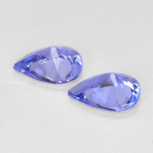Achetez naturel 0.54ct Bleu violet intense Tanzanite gems, En forme de poire, En provenance Tanzanie chez GemSelect. En stock, livraison internationale!