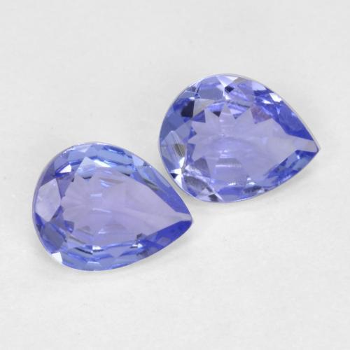Achetez naturel 0,51ct bleue tanzanite gems, en forme de poire, en provenance tanzanie chez gemselect. en stock, livraison internationale!