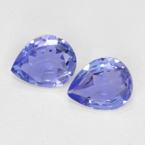 Achetez naturel 0,51ct bleue tanzanite gems, en forme de poire, en provenance tanzanie chez gemselect. en stock, livraison internationale!