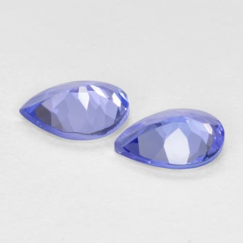 Achetez naturel 0,51ct bleue tanzanite gems, en forme de poire, en provenance tanzanie chez gemselect. en stock, livraison internationale!