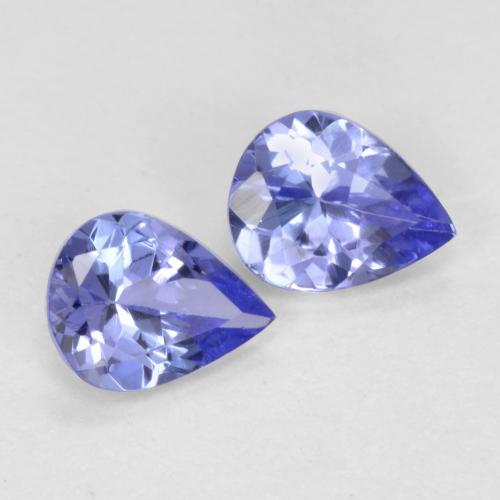 Achetez naturel 0.60ct Bleu violet intense Tanzanite gems, En forme de poire, En provenance Tanzanie chez GemSelect. En stock, livraison internationale!