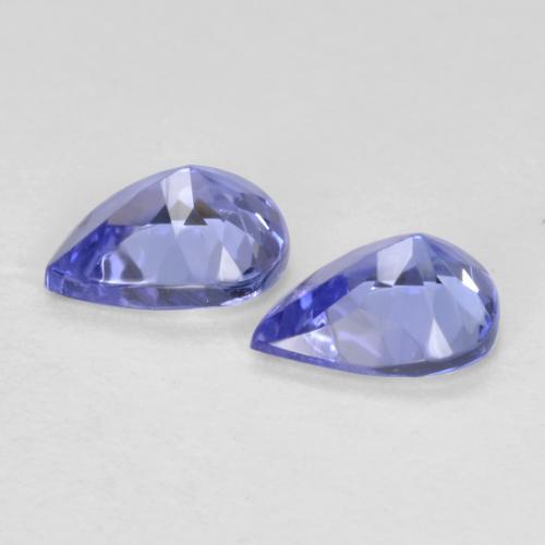 Achetez naturel 0.60ct Bleu violet intense Tanzanite gems, En forme de poire, En provenance Tanzanie chez GemSelect. En stock, livraison internationale!