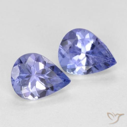 Shop natural 0.65ct Bleu violet intense Tanzanite gems, En forme de poire, from Tanzanie at GemSelect. In stock, global shipping!