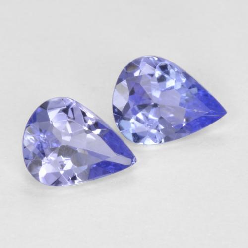 Achetez naturel 0,51ct bleue tanzanite gems, en forme de poire, en provenance tanzanie chez gemselect. en stock, livraison internationale!