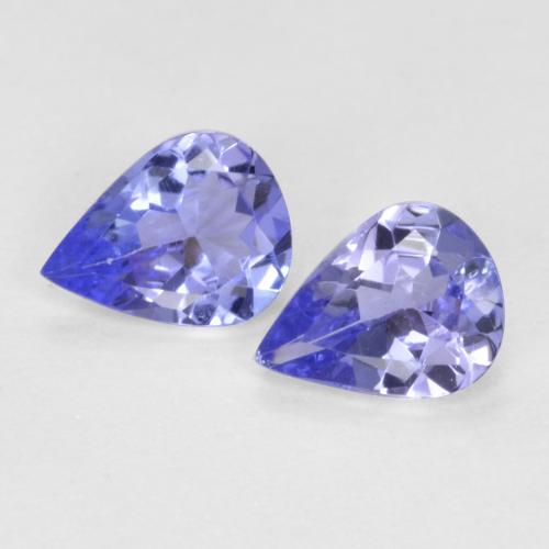 Achetez naturel 0,51ct bleue tanzanite gems, en forme de poire, en provenance tanzanie chez gemselect. en stock, livraison internationale!