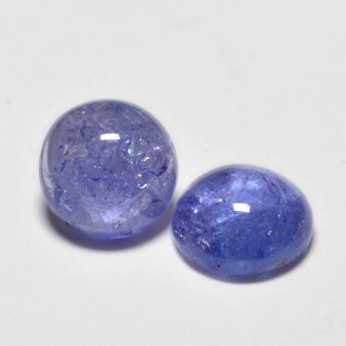 Achetez naturel 2,95ct bleue tanzanite gems, coupe roude, en provenance tanzanie chez gemselect. en stock, livraison internationale!