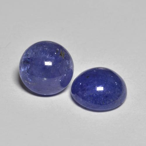 Achetez naturel 5.09ct Bleu violet intense Tanzanite gems, Coupe roude, En provenance Tanzanie chez GemSelect. En stock, livraison internationale!