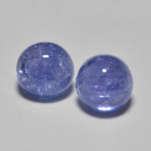 Achetez naturel 1,30ct bleu violet intense tanzanite gems, coupe roude, en provenance tanzanie chez gemselect. en stock, livraison internationale!