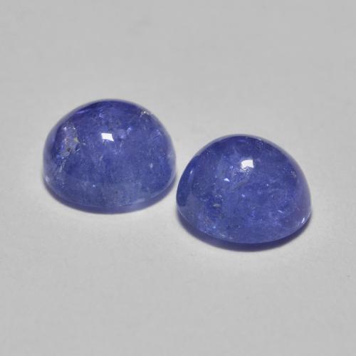 Achetez naturel 1,30ct bleu violet intense tanzanite gems, coupe roude, en provenance tanzanie chez gemselect. en stock, livraison internationale!