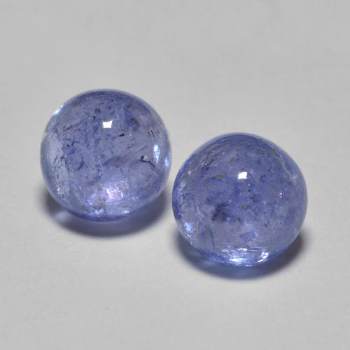 Achetez naturel 1,33ct bleue tanzanite gems, coupe roude, en provenance tanzanie chez gemselect. en stock, livraison internationale!