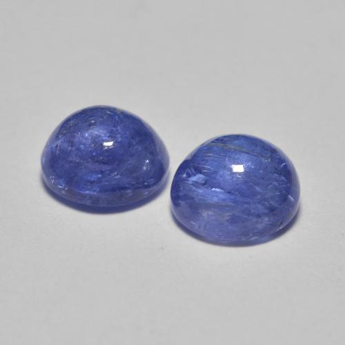 Achetez naturel 1,38ct bleue tanzanite gems, coupe roude, en provenance tanzanie chez gemselect. en stock, livraison internationale!