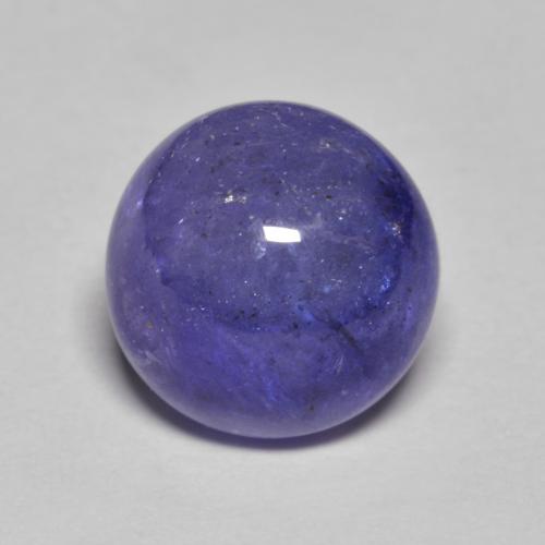 Tanzanite Violet intense naturelle Coupe roude, 3.92 ct, Translucide