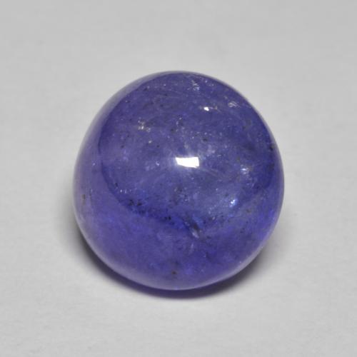 Tanzanite Violet intense naturelle Coupe roude, 3.92 ct, Translucide