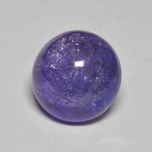 Tanzanite Violet Rosâtre naturelle Coupe roude, 3.60 ct, Translucide