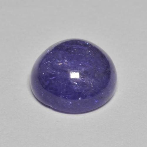 Tanzanite Violet Rosâtre naturelle Coupe roude, 3.60 ct, Translucide