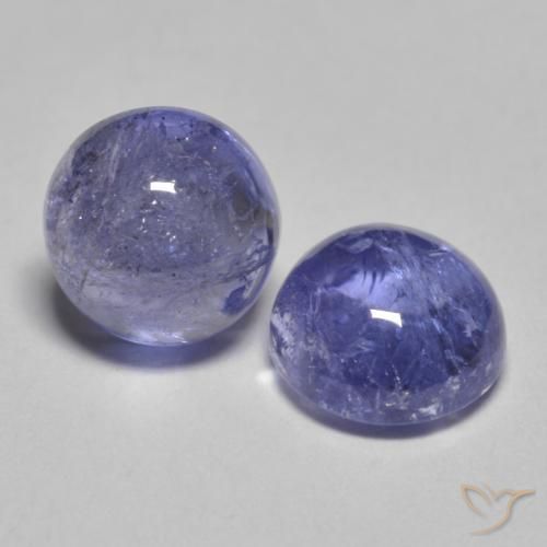 Achetez naturel 2,37ct bleue tanzanite gems, coupe roude, en provenance tanzanie chez gemselect. en stock, livraison internationale!