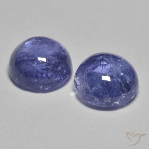 Achetez naturel 2,37ct bleue tanzanite gems, coupe roude, en provenance tanzanie chez gemselect. en stock, livraison internationale!