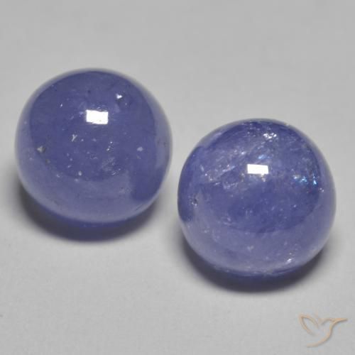 Achetez naturel 2,46ct bleue tanzanite gems, coupe roude, en provenance tanzanie chez gemselect. en stock, livraison internationale!