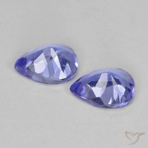 Achetez naturel 0,63ct bleue tanzanite gems, en forme de poire, en provenance tanzanie chez gemselect. en stock, livraison internationale!
