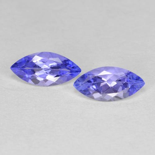 Achetez naturel 0,75ct bleue tanzanite gems, marquise, en provenance tanzanie chez gemselect. en stock, livraison internationale!