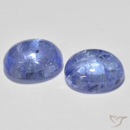 Shop natural 3.64ct Bleu violacé léger Tanzanite gems, ovale, from Tanzanie at GemSelect. In stock, global shipping!