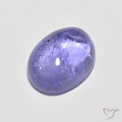 1.95ct Naturel Bleu violet intense Tanzanite, ovale, Transparent