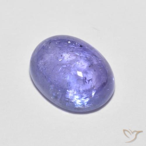 Tanzanite Bleu violet intense naturelle ovale, 1.95 ct, Transparent