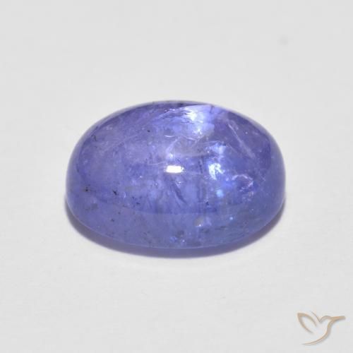 Tanzanite Bleu violet intense naturelle ovale, 1.95 ct, Transparent