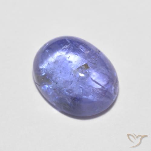 1.96ct Naturel Bleu violet intense Tanzanite, ovale, Transparent
