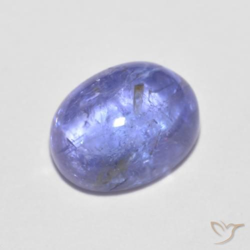Tanzanite Bleu violet intense naturelle ovale, 1.96 ct, Transparent
