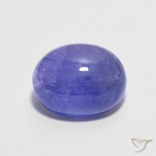 Tanzanite Violet Bleu naturelle ovale, 3.08 ct, Translucide