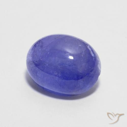 Tanzanite Violet Bleu naturelle ovale, 3.08 ct, Translucide