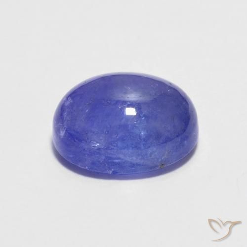 Tanzanite Violet Bleu naturelle ovale, 3.08 ct, Translucide