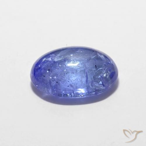 Tanzanite Bleu violet intense naturelle ovale, 2.69 ct, Transparent