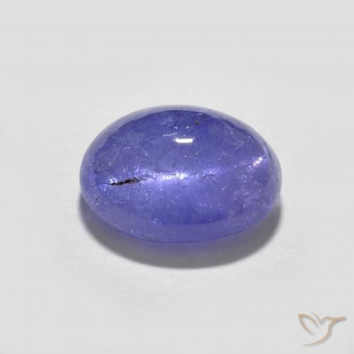 Tanzanite Violet vif naturelle ovale, 2.41 ct, Transparent