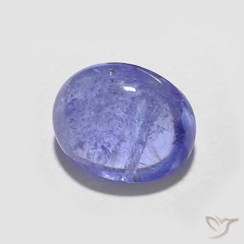 Tanzanite Bleu violet intense naturelle ovale, 2.61 ct, Transparent