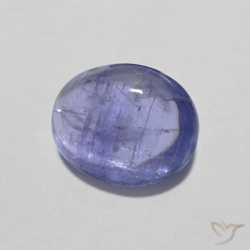 Tanzanite Bleu violet intense naturelle ovale, 2.98 ct, Transparent