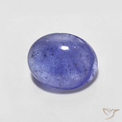 Tanzanite Bleu violet intense naturelle ovale, 2.46 ct, Translucide