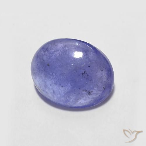Tanzanite Bleu violet intense naturelle ovale, 2.15 ct, Translucide
