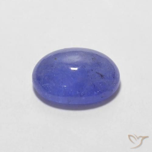 Tanzanite Bleu violet intense naturelle ovale, 2.15 ct, Translucide
