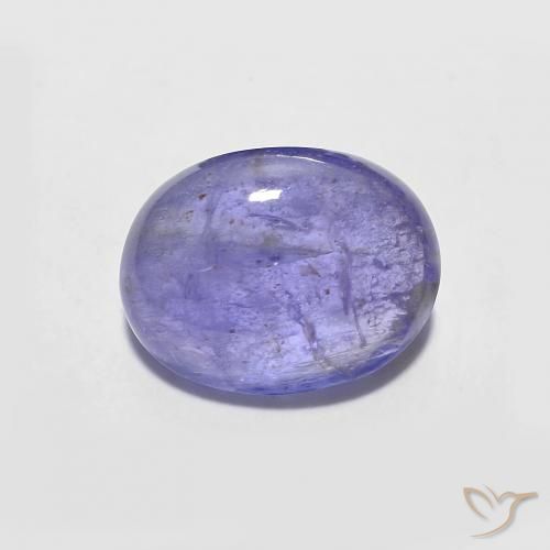 2.06ct Naturel Violet Tanzanite, ovale, Transparent