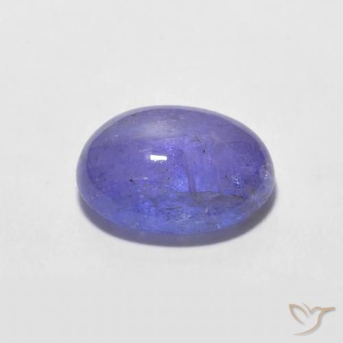 Tanzanite Violet naturelle ovale, 2.06 ct, Transparent