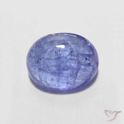 2.45ct Naturel Bleu violet intense Tanzanite, ovale, Transparent