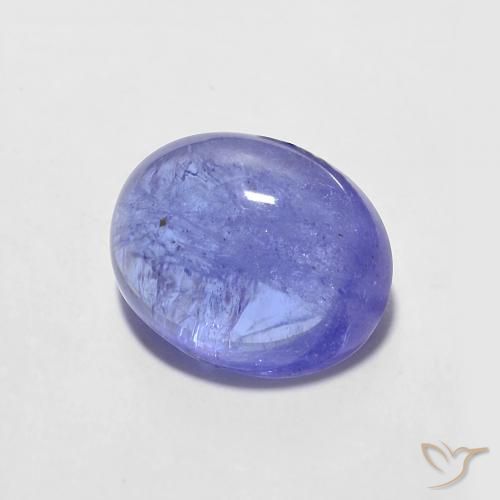 Tanzanite Bleu violet intense naturelle ovale, 2.78 ct, Transparent
