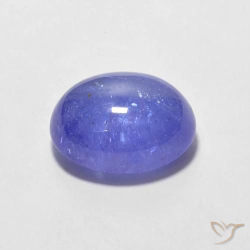 Tanzanite Bleu violet intense naturelle ovale, 2.78 ct, Transparent