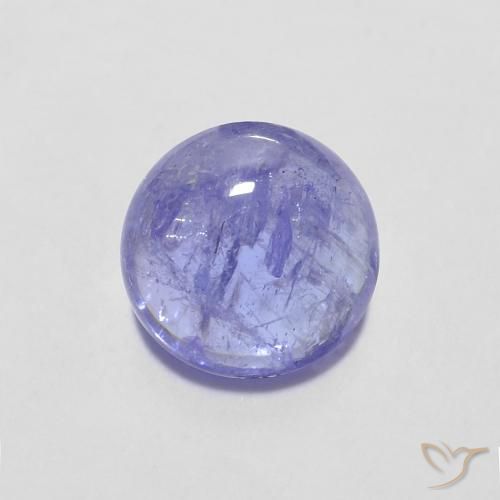1.45ct Naturel Bleu violet intense Tanzanite, Tour, Transparent